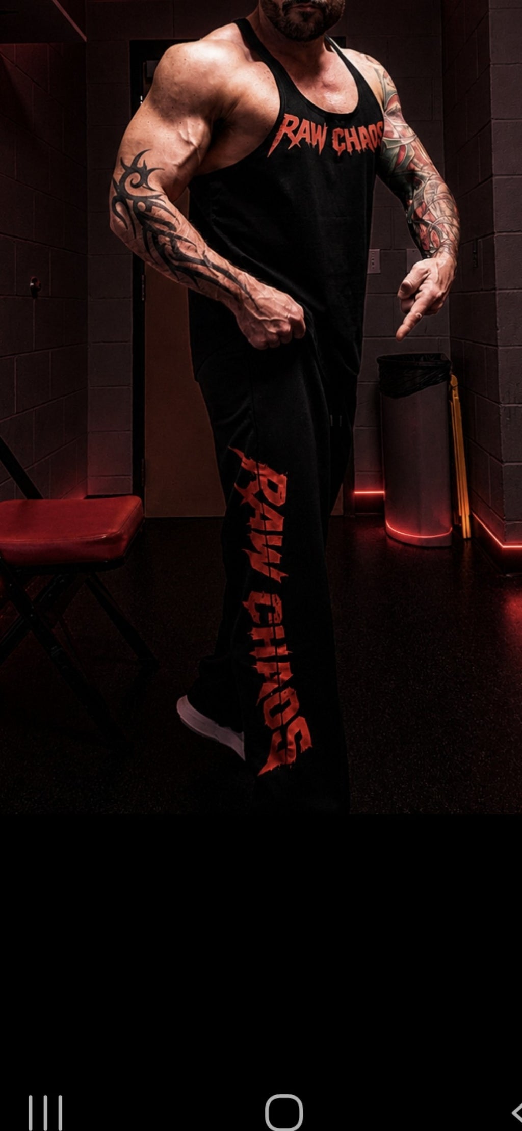 Wide leg pants!  Vamp logo!cotton blend.