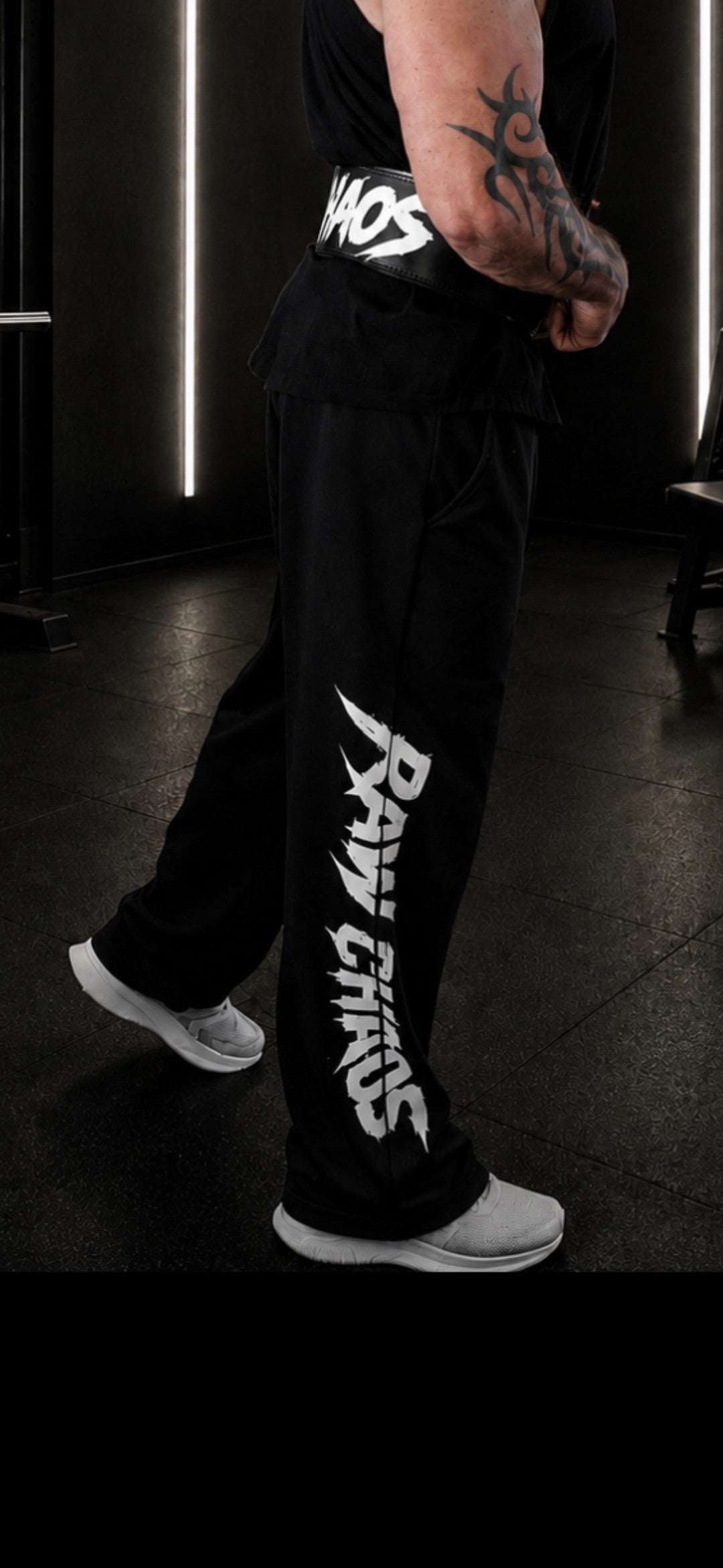 Wide leg pants!  Vamp logo!cotton blend.