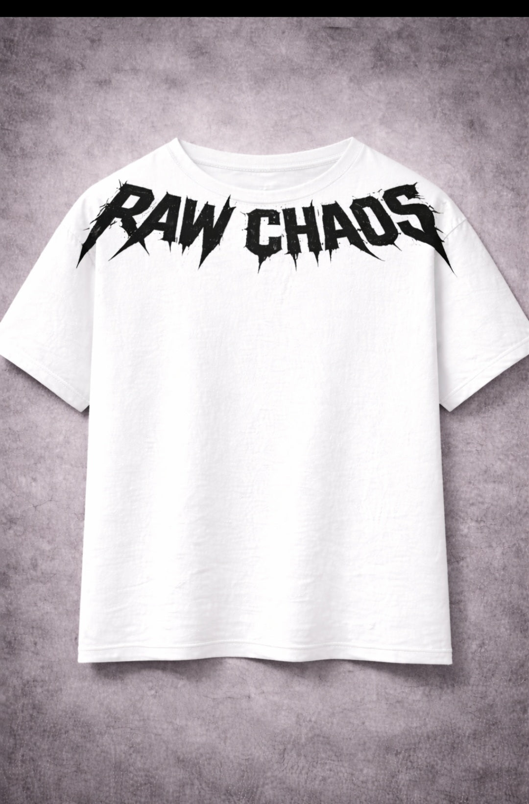 PUMP COVER!  Raw chaos White pump cover black logo