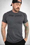 Raw Chaos muscle shirt!  choose your logo color!