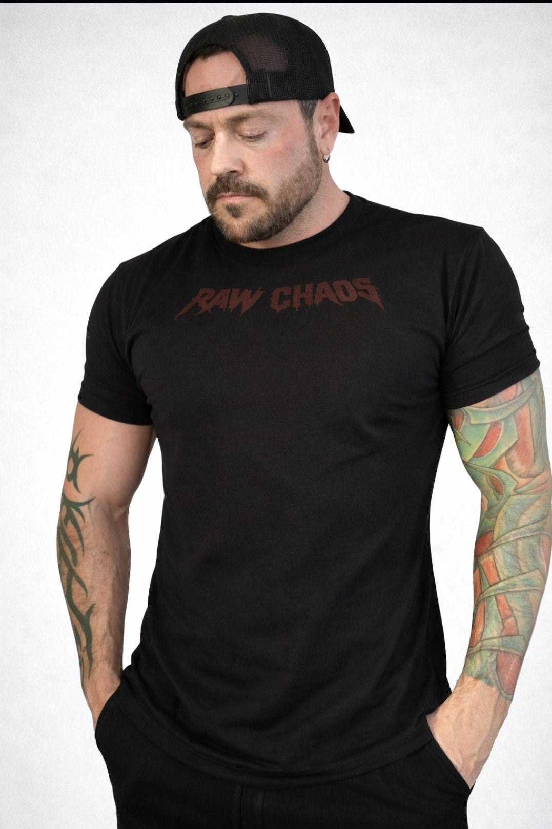 muscle shirt! pick your logo color! small logo!