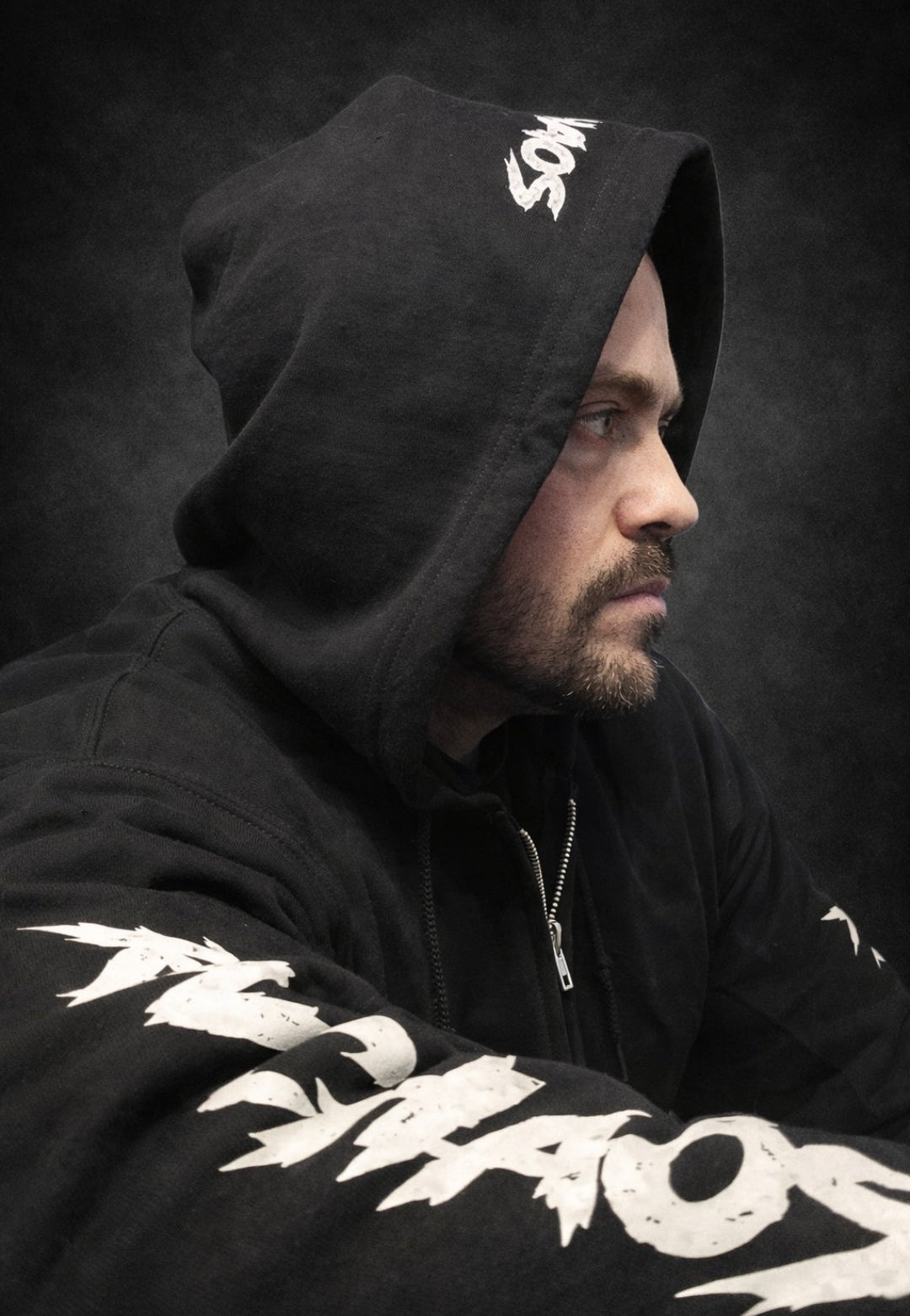 ZIP UP HOODIE!  light weight zip up hoodie! choose your logo color!