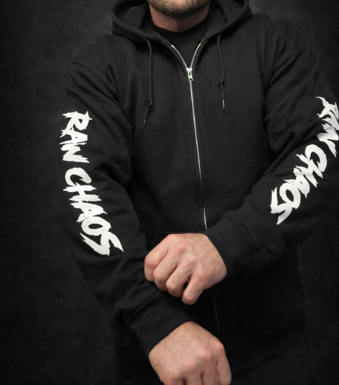 ZIP UP HOODIE!  light weight zip up hoodie! choose your logo color!