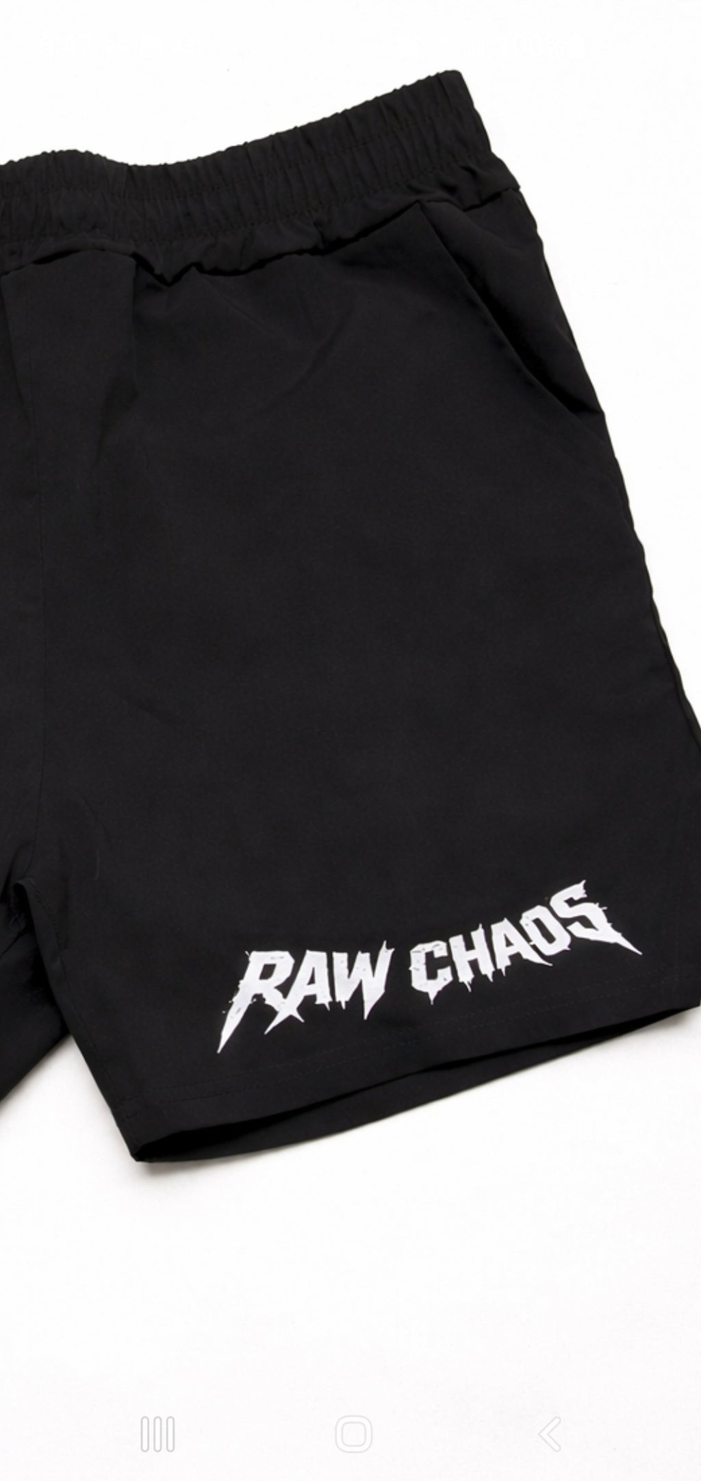 SHORTS!  alternate logo! Raw Chaos.