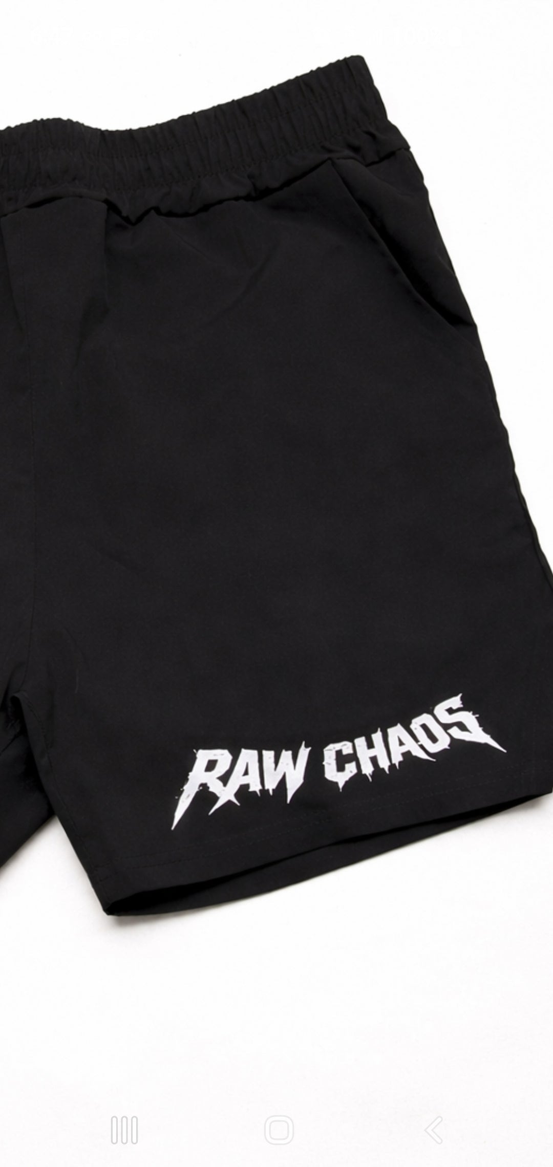 SHORTS!  alternate logo! Raw Chaos.