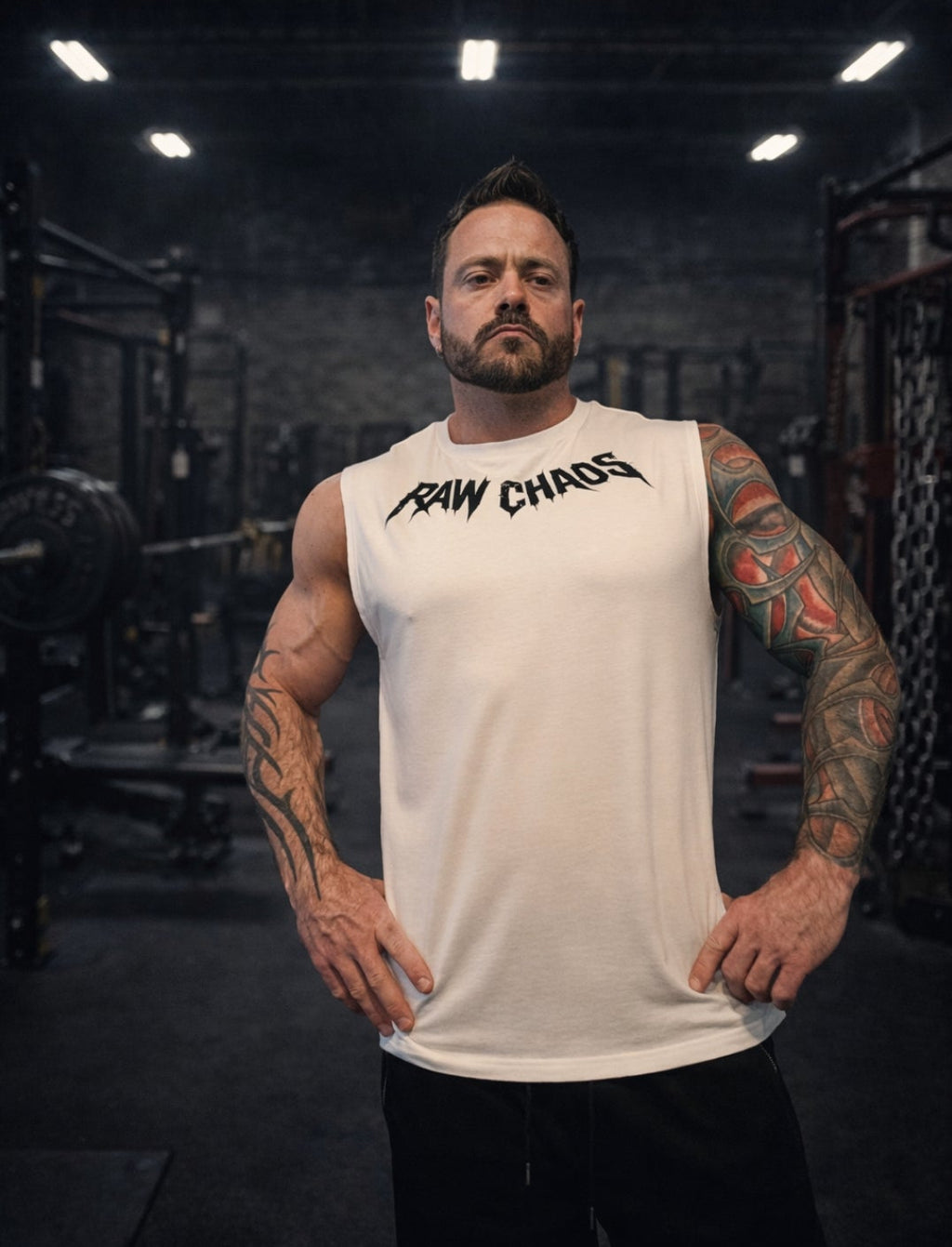 (closed back CUTOFF!) in white