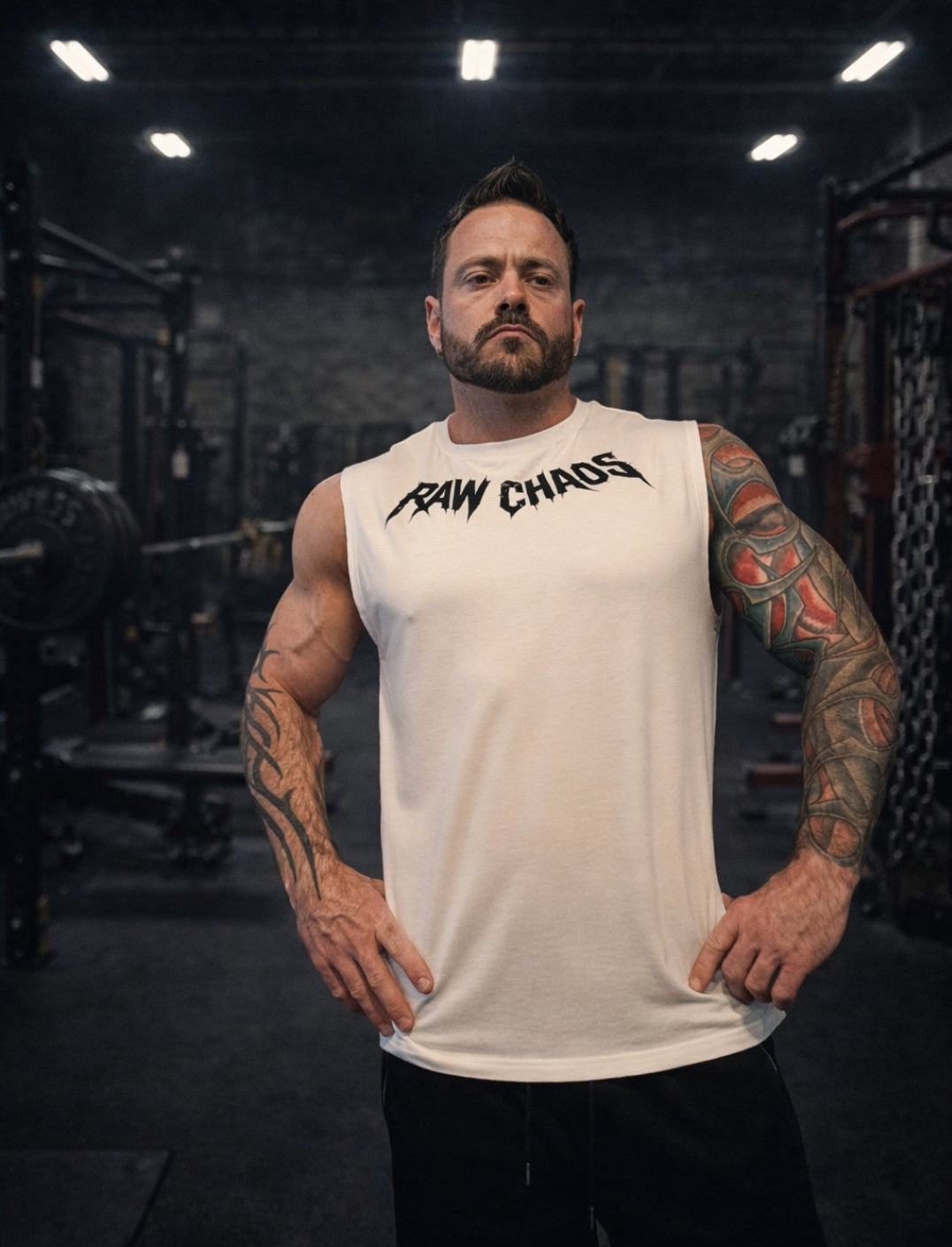 (closed back CUTOFF!) in white