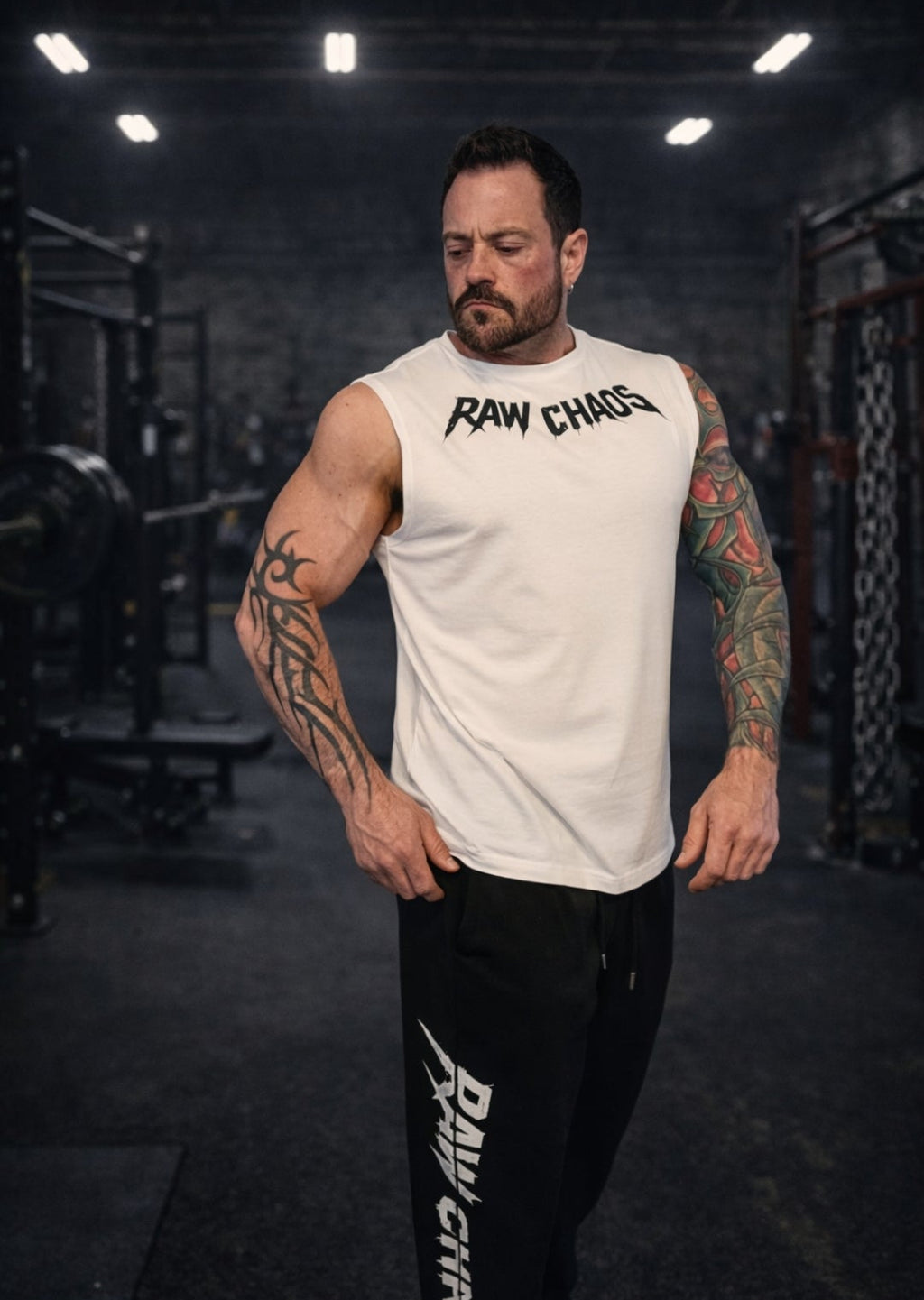 (closed back CUTOFF!) in white