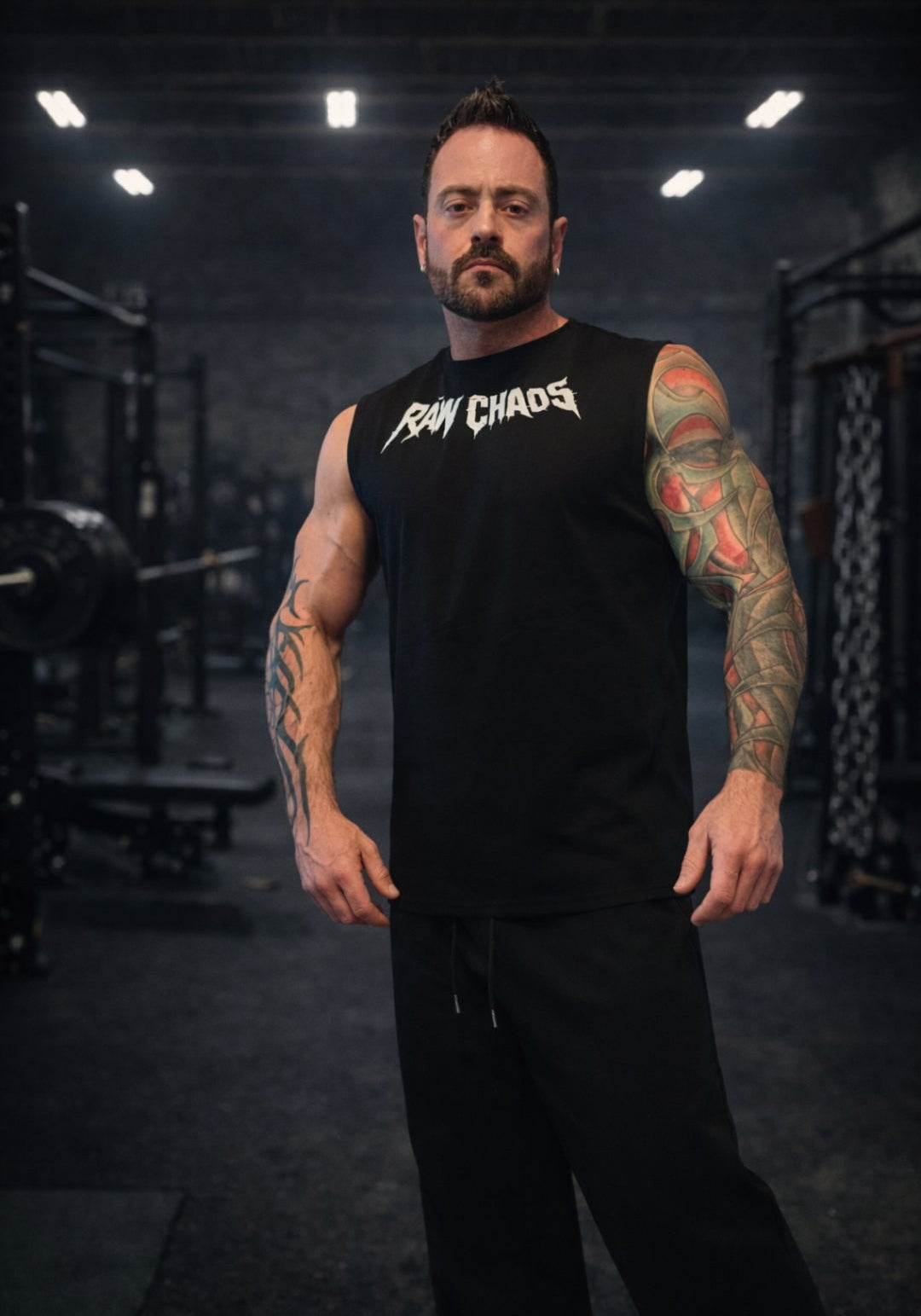(Closed back cutoff!)  sporty cutoff!!! In black! Choose your logo color!! (Thorn)(razor) logo available!