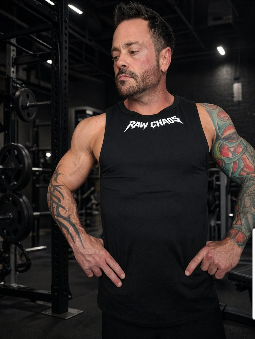 (Cutoff) (Athletic Dry fit) material! choose your logo color New logo available (thorn) logo (razor) logo!!