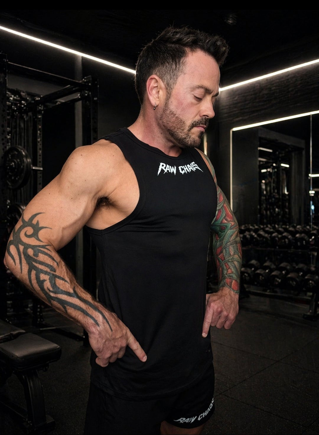 (Cutoff) (Athletic Dry fit) material! choose your logo color New logo available (thorn) logo (razor) logo!!