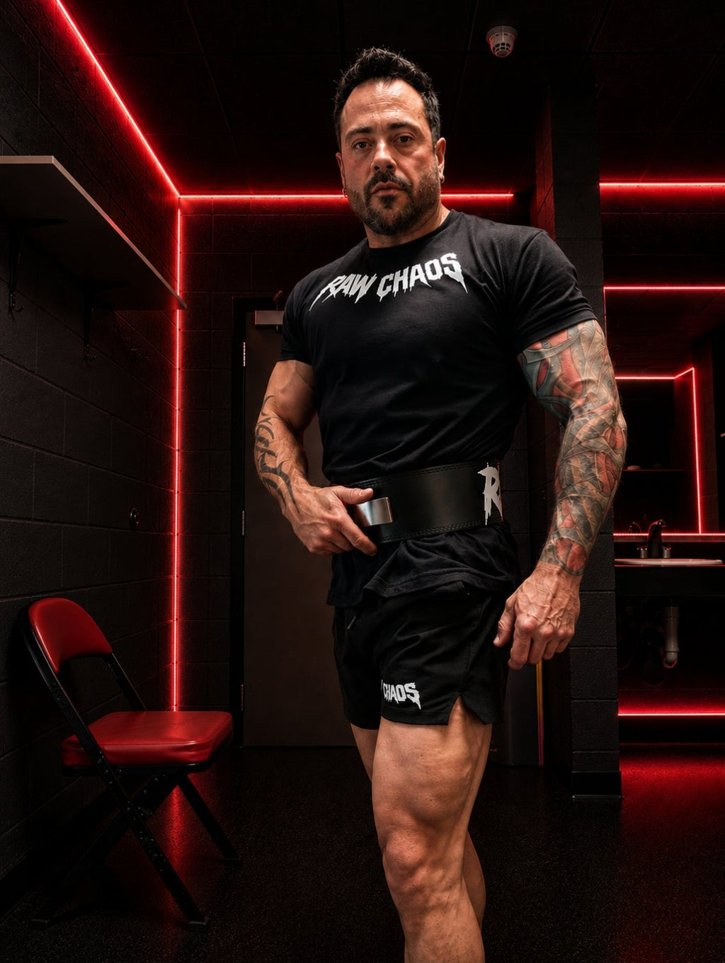 SHORTS!  alternate logo! Raw Chaos.