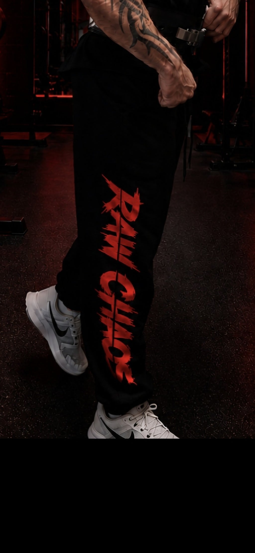 JOGGERS! gym pants with optional logo seen in the pictures. different color options