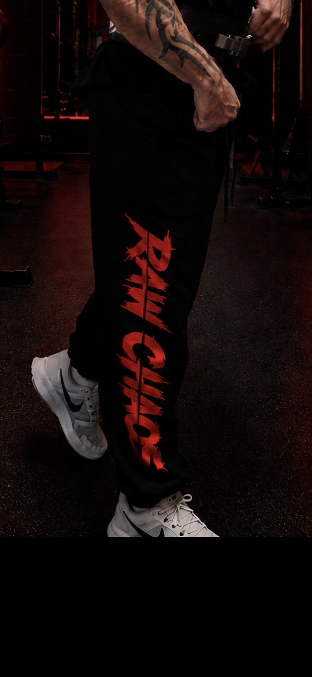 JOGGERS! gym pants with optional logo seen in the pictures. different color options