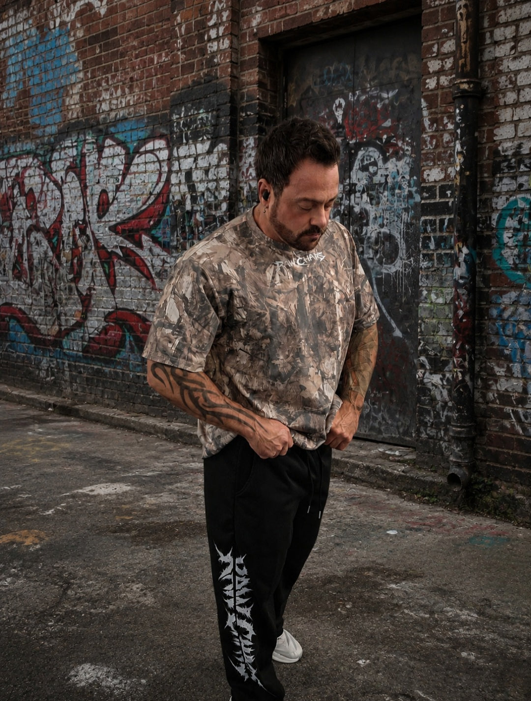 Pump cover! Camo/polyester/oversized shirt! Alternate logo's!