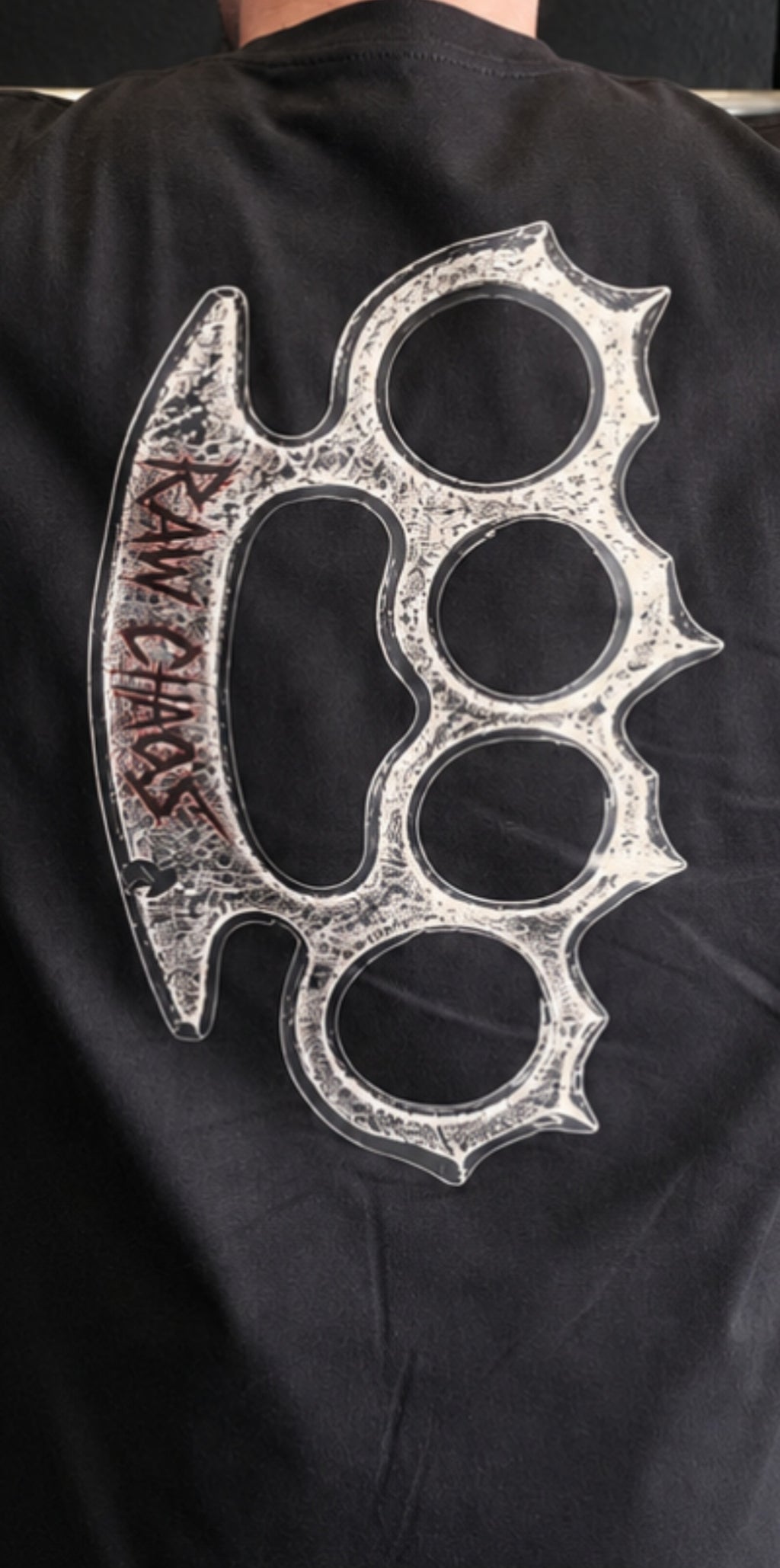 Pump cover! Knuckle up logo!