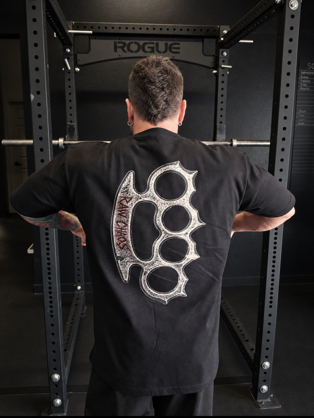 Pump cover! Knuckle up logo!
