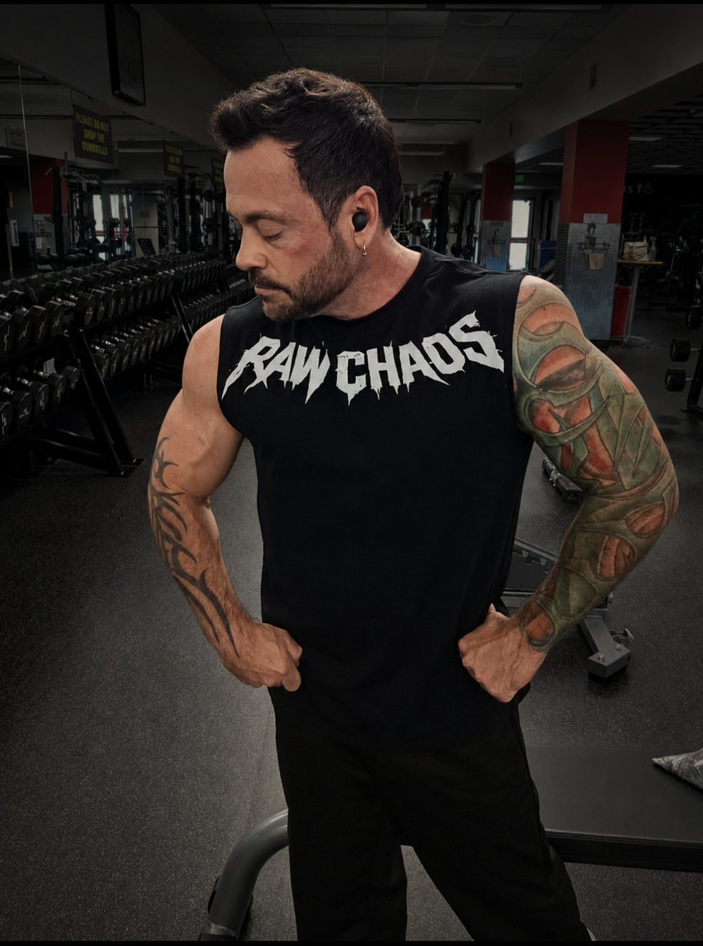 (Closed back cutoff!)  sporty cutoff!!! In black! Choose your logo color!! (Thorn)(razor) logo available!