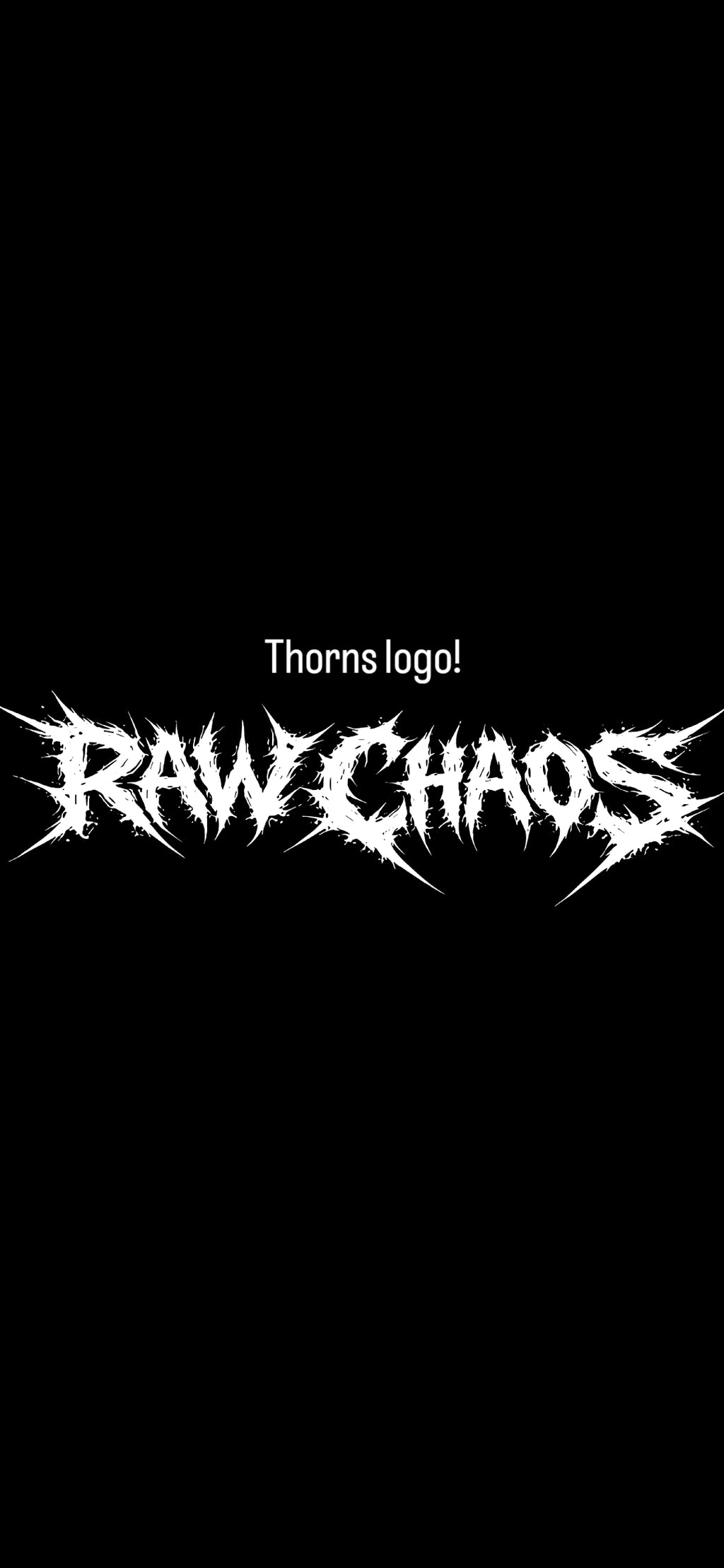 Wide leg pants! Thorn's logo!