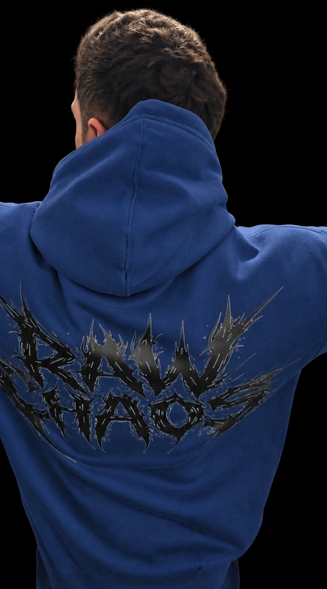 Hoodie! Navy cloud of thorns.