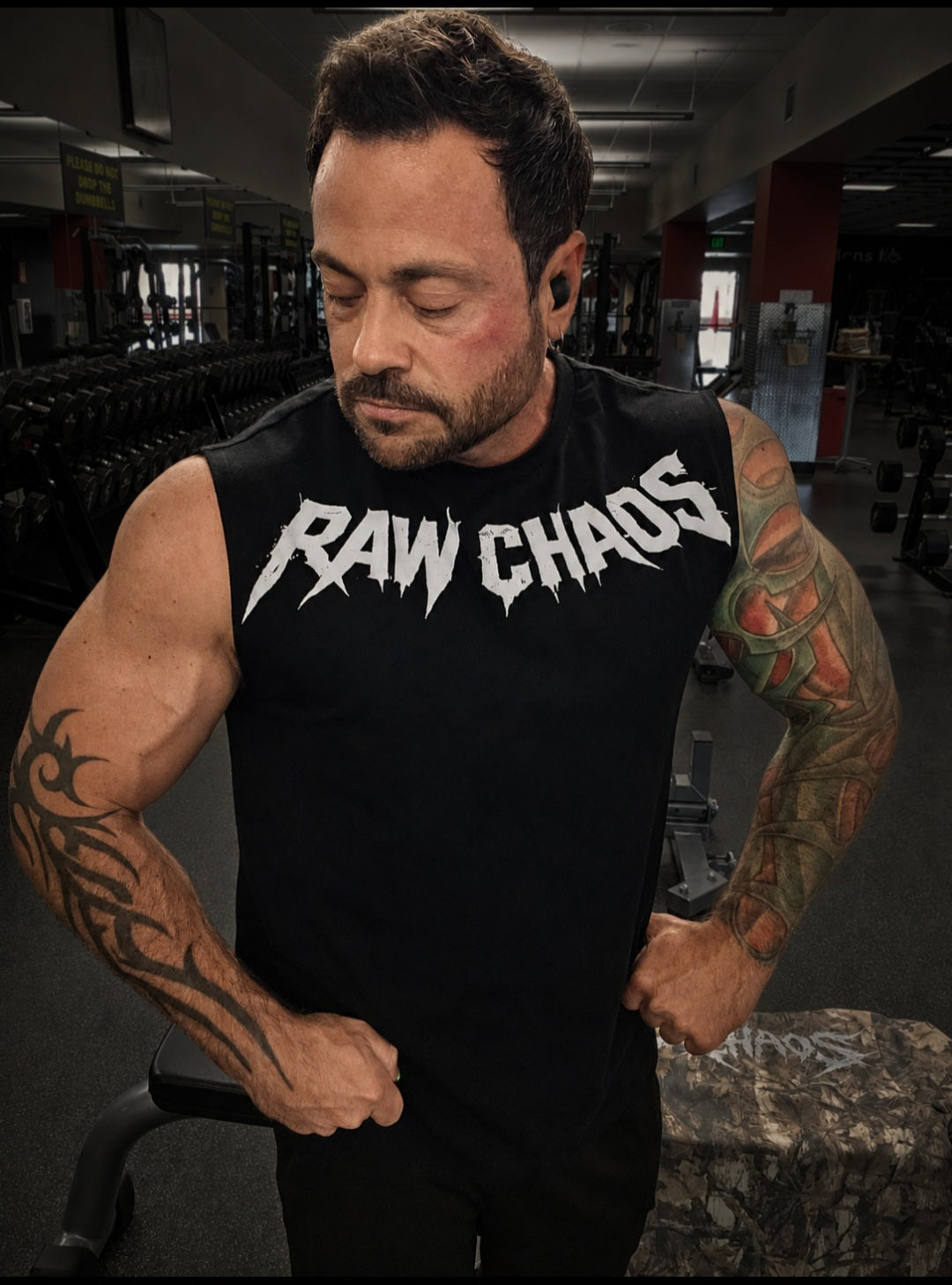 (Closed back cutoff!)  sporty cutoff!!! In black! Choose your logo color!! (Thorn)(razor) logo available!
